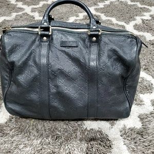 Authentic gucci boston bag